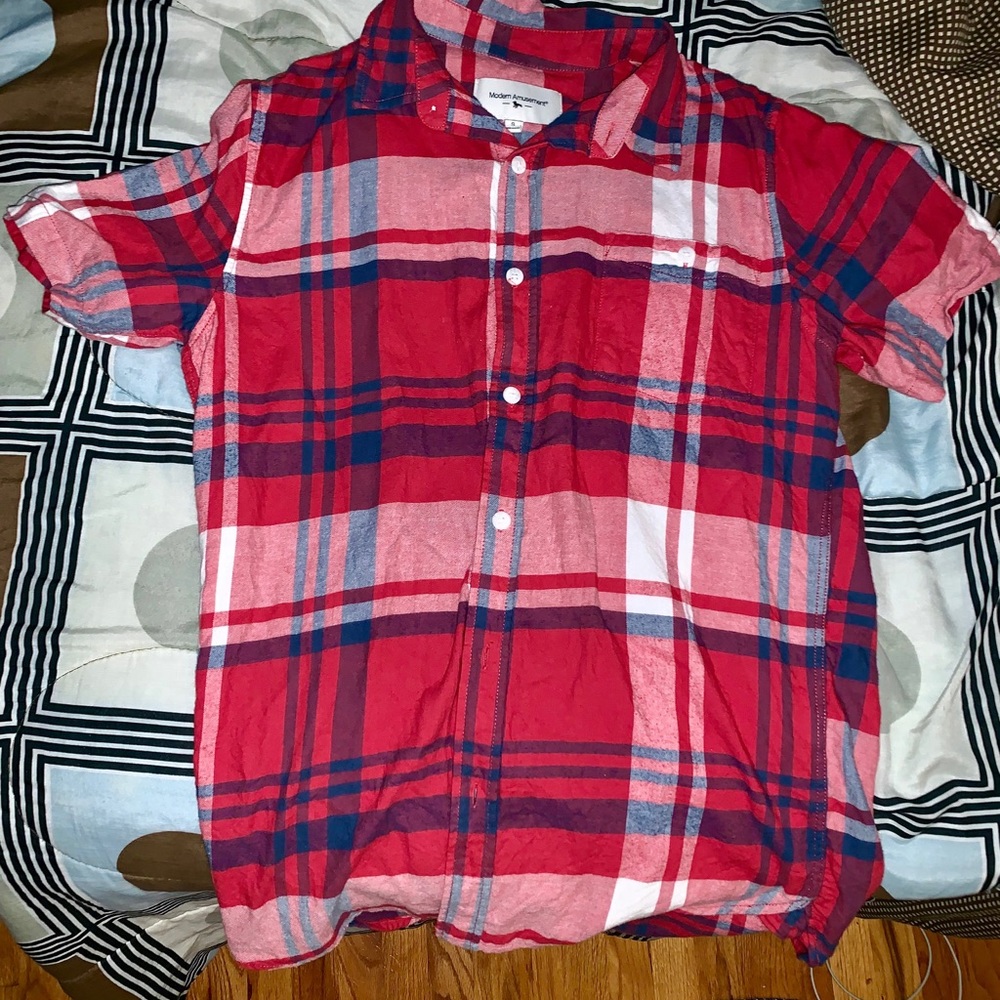 Short Sleeve Flannel